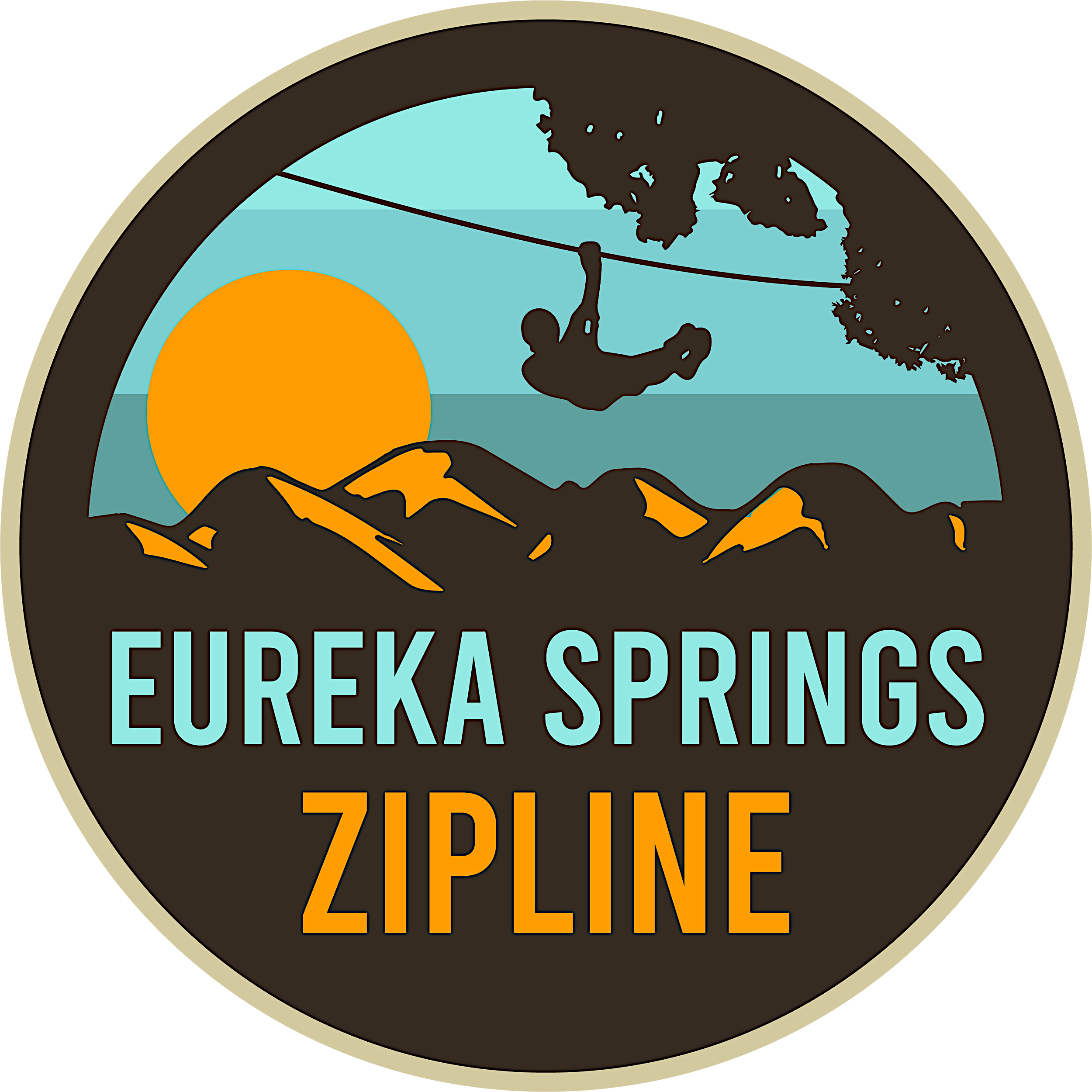 Eureka Springs Zipline logo